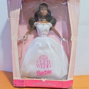 Barbie Club Wedd Doll in White and Pink
